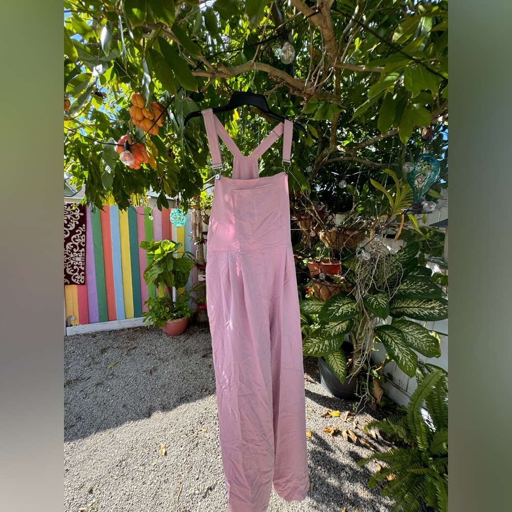 NWT Pink Halara Overalls